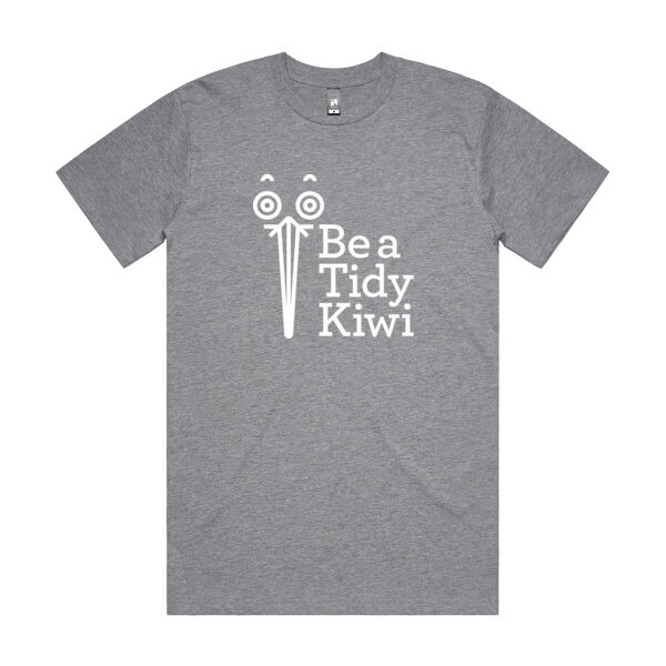 Mens Tee - White Design Thumbnail