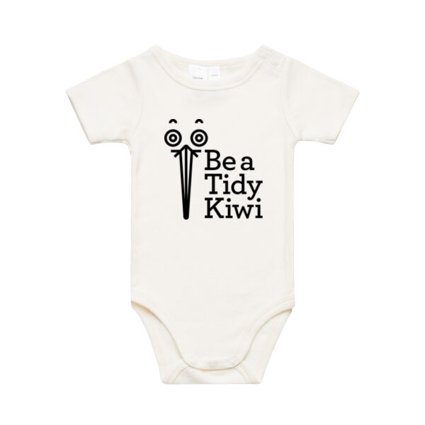 Baby Onesie - Black Design Thumbnail