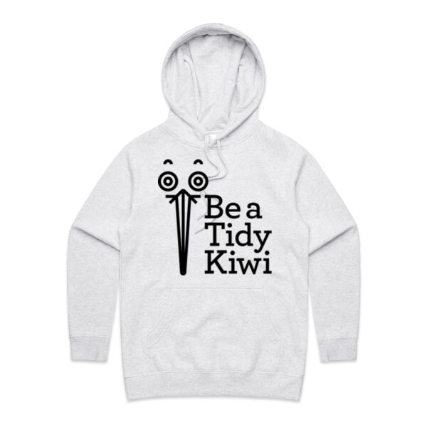 Womens Hoodie - Black Design Thumbnail